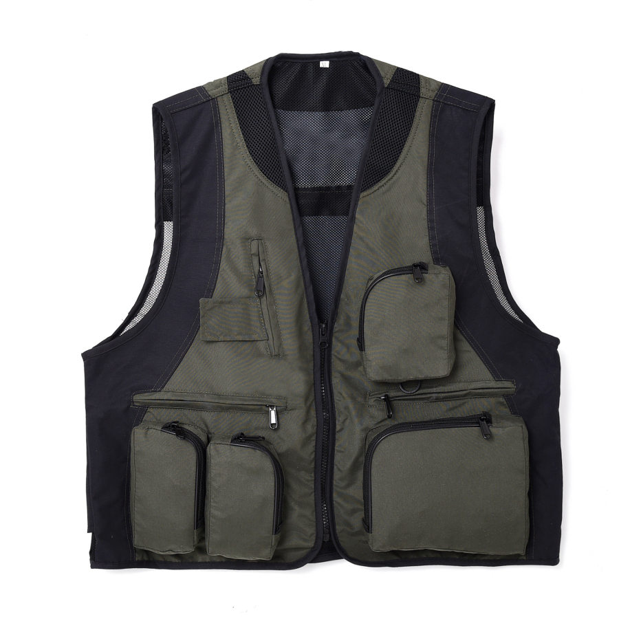 Tactical Vest Спецодежда с несколькими карманами уличный жилет сетчатый дышащий жилет для рыбалки