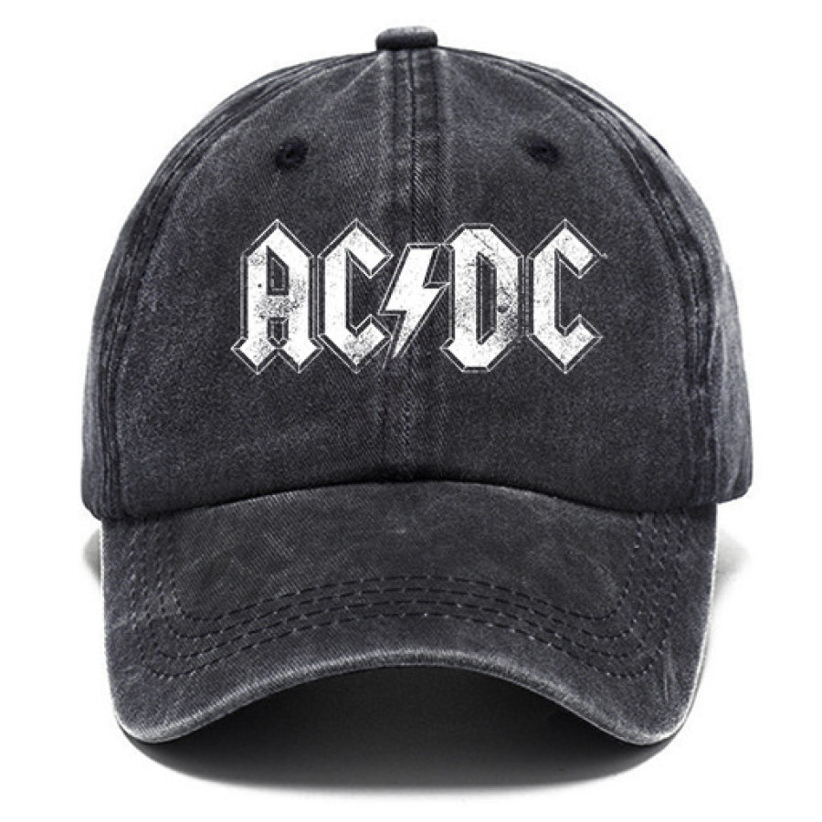 Hats  Cotosen Винтажная хлопковая шляпа от солнца ACDC Rock Band уличная повседневная кепка