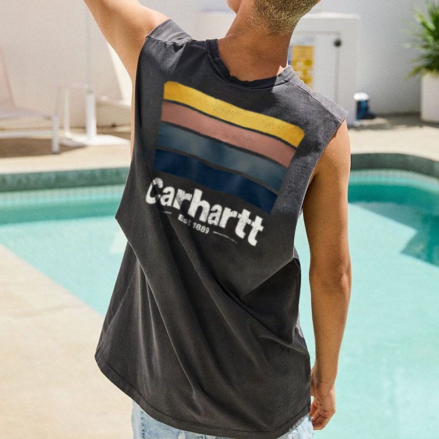 Tank Top Повседневная футболка без рукавов для серфинга Carhartt