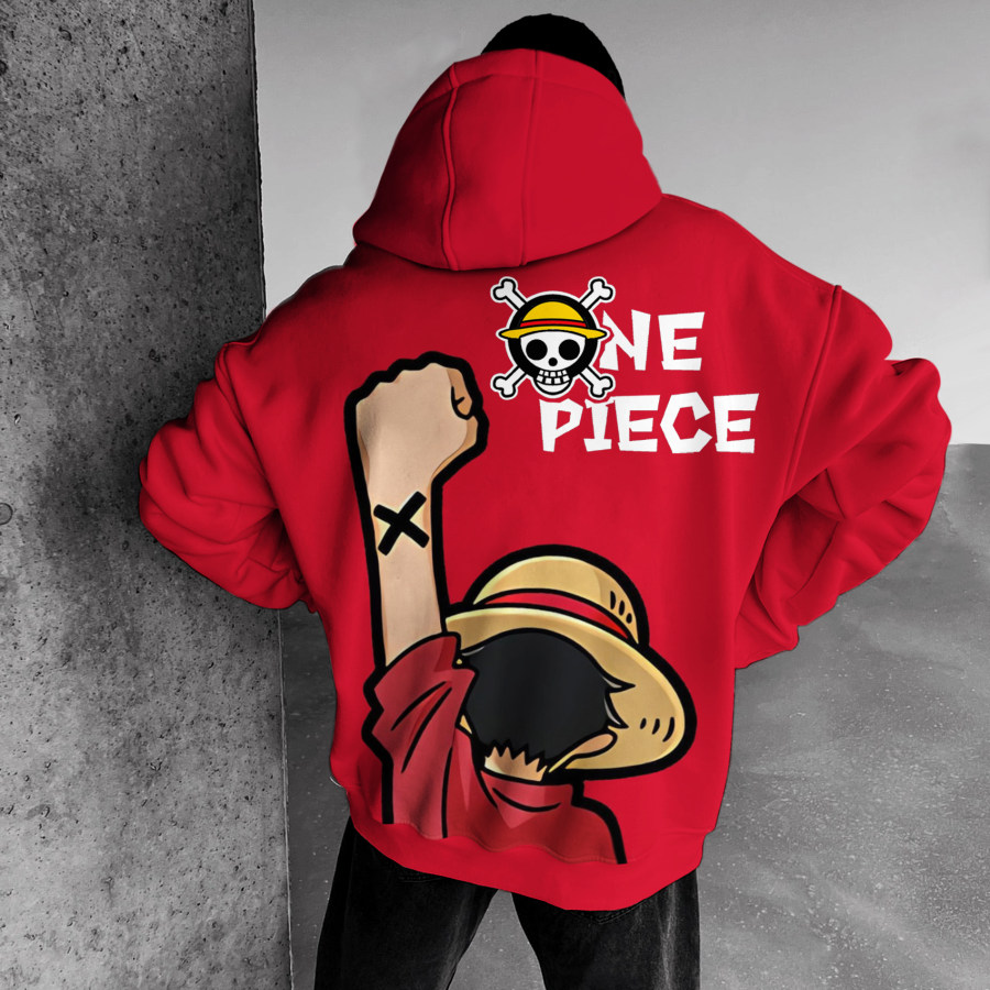 Худи оверсайз One Piece