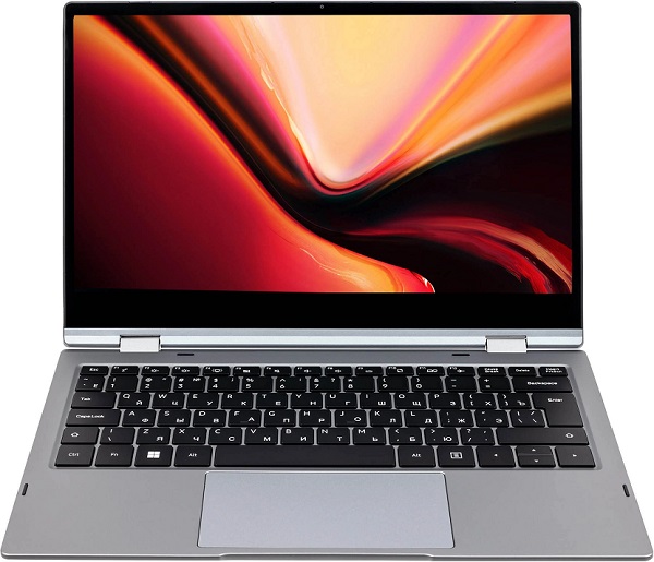 Ноутбук Hiper SLIM 360 13.3" 1920x1080 IPS/Touch/Core i3-1215U 2p4e 1.2-4.4Ghz/16Gb/512PCISSD/noDVD/Int:Intel UHD 750/Cam/BT/WiFi/38WHr/w1y/1.26kg/Silver/W10P (H1306O3165WM)