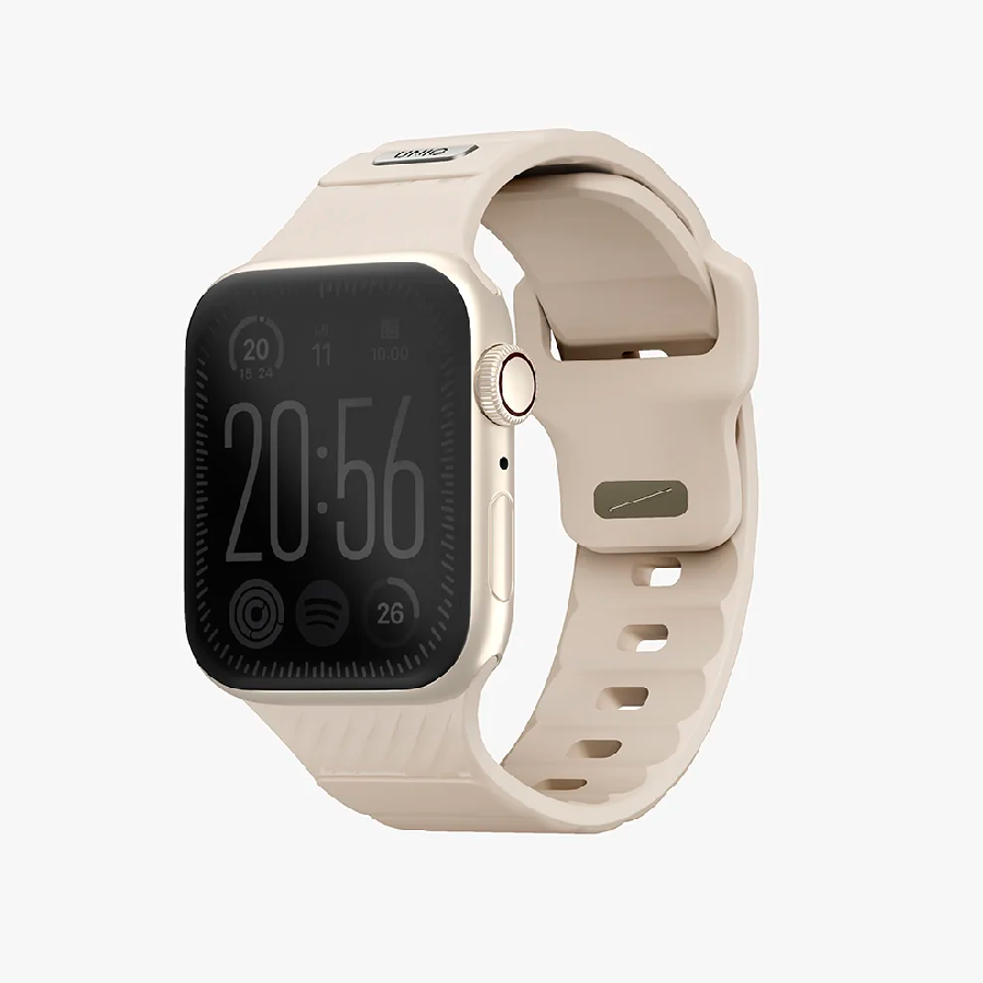 Браслет Uniq Stride для Apple Watch (38-40-41mm) бежевый