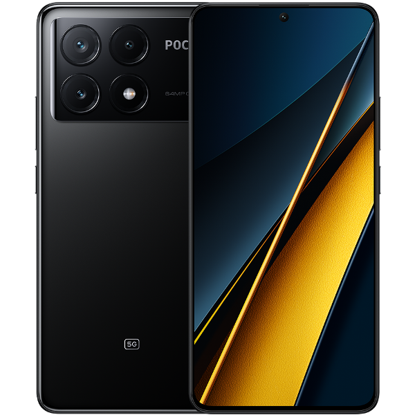 Мобильный телефон Poco X6 Pro 5G 12/512Gb black (черный) Global Version