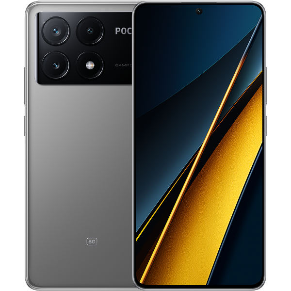 Мобильный телефон Poco X6 Pro 5G 12/512Gb grey (серый) Global Version