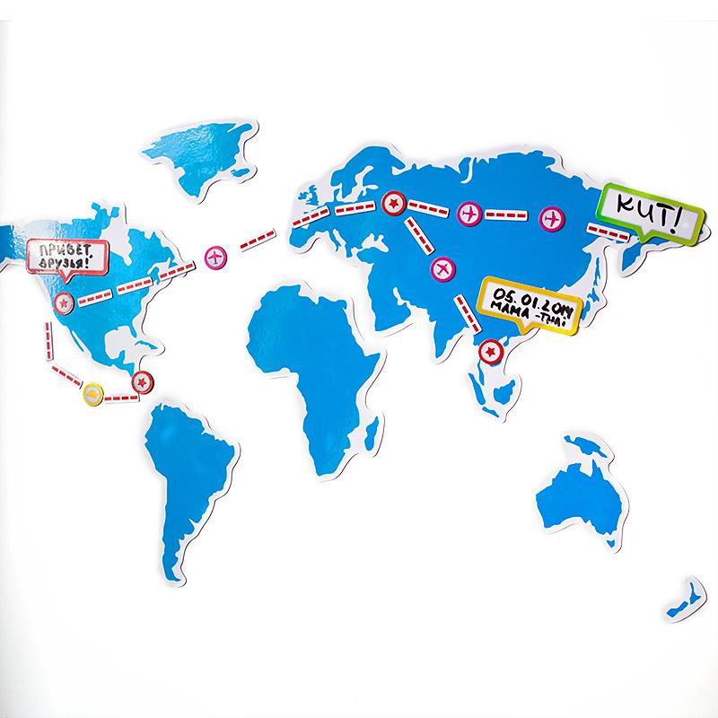 Картины и постеры Карта магнитная My Trip, BadLab