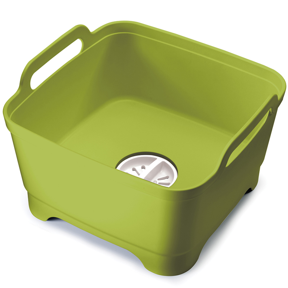 Контейнер для мытья посуды Wash&Drain Joseph Joseph зеленый