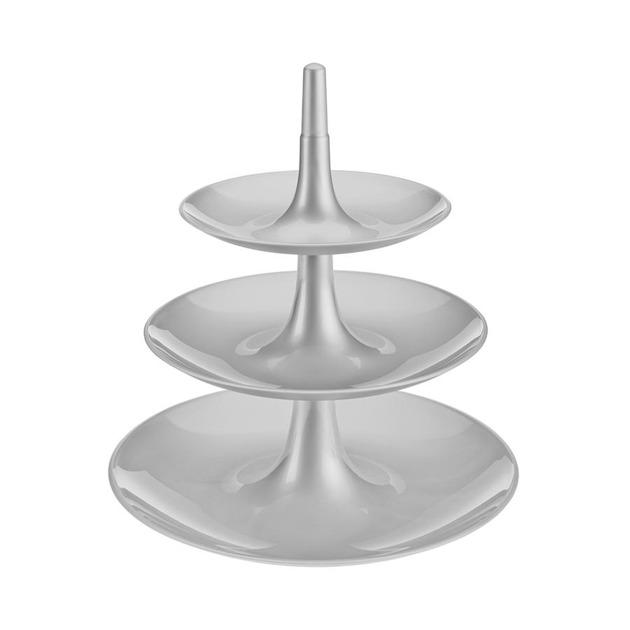 Тортовницы и этажерки Этажерка babell xs, серая, Koziol