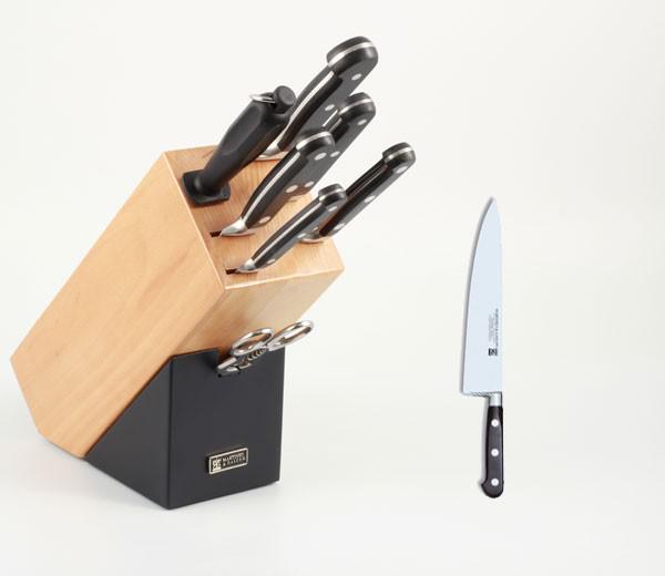 Ножи в наборах Набор кованых ножей Martinez&Gascon серии French Forged 8пр колода из бука