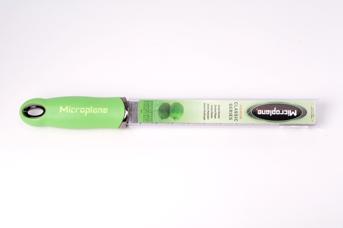  Терка для цедры и сыра, цвет:зеленый, Microplane