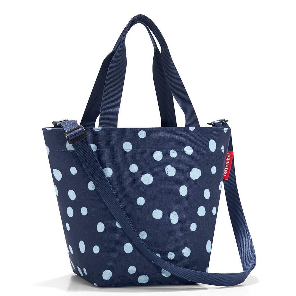 Сумка shopper xs spots navy, Reisenthel