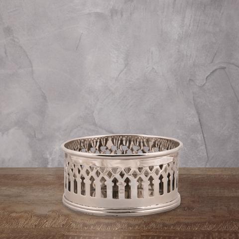 Подставка под бутылку, Roomers, Никель, 10 см