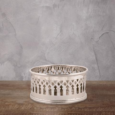 Подставка под бутылку, Roomers, посеребрение, 10 см