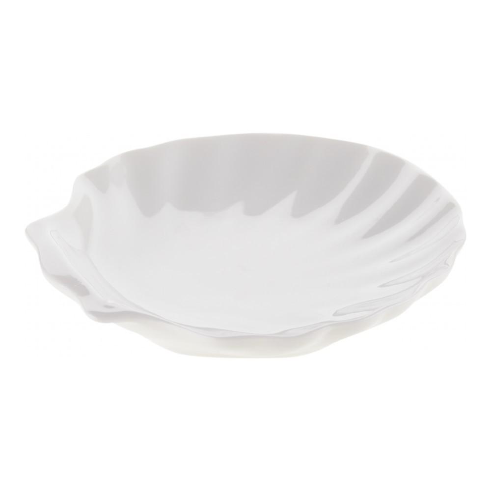Блюдо сервировочное Walmer Shell, 15см, белый
