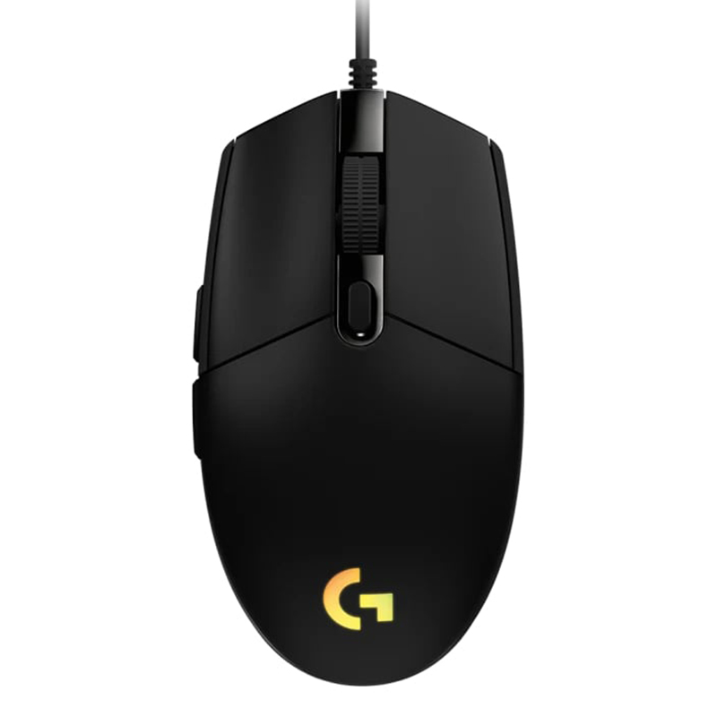 Игровая проводная мышь Logitech G102 Lightsync Black