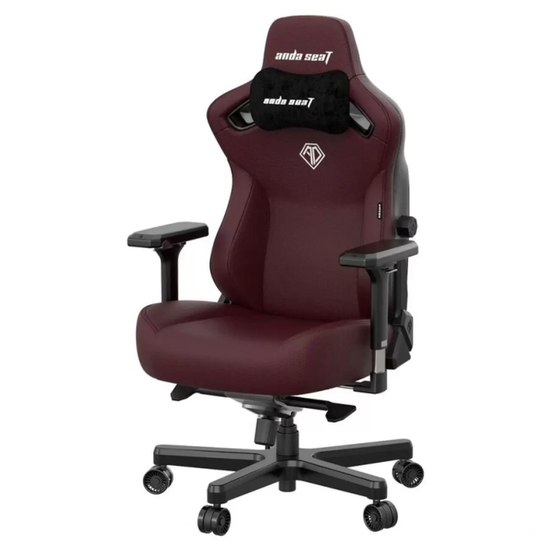 Компьютерные кресла Игровое кресло AndaSeat Kaiser 3, ПВХ, бордовый