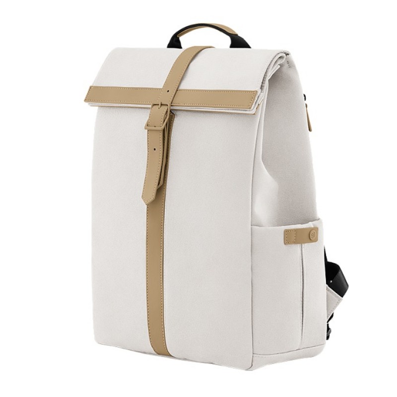 Рюкзак NINETYGO GRINDER Oxford Casual Backpack белый