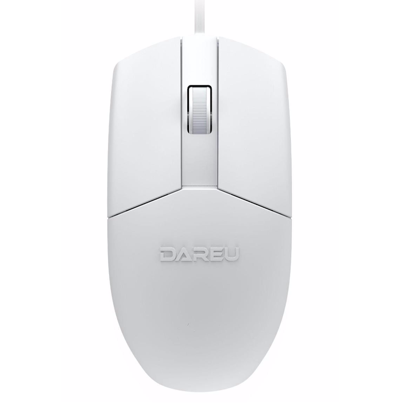 Мышки Проводная мышь Dareu LM103 White, 1.8 м