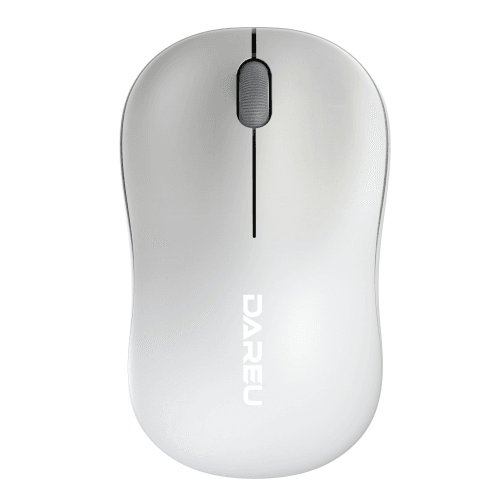 Мышки  Всёсмарт Беспроводная мышь Dareu LM106G White