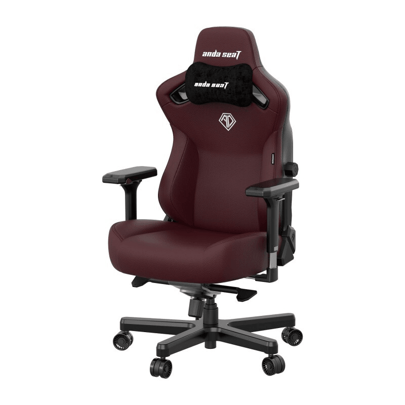 Игровое кресло AndaSeat Kaiser 3 размер L (120кг), бордовый