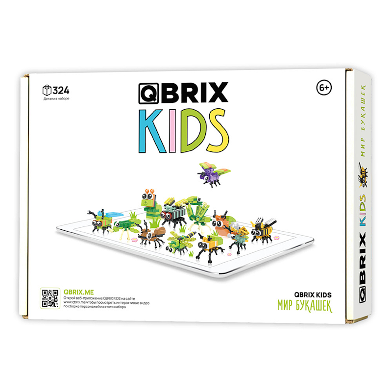 Конструктор QBRIX KIDS Мир букашек