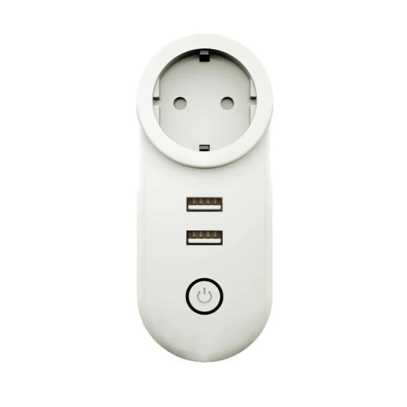 Умная розетка Moes ZigBee Smart Socket White