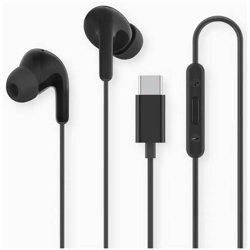 Вкладыши Проводные наушники Xiaomi Type-C Earphones Black