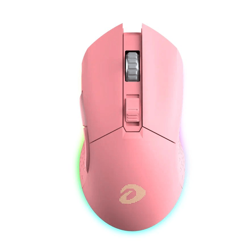 Мышки Игровая беспроводная мышь  Dareu EM901 Pink