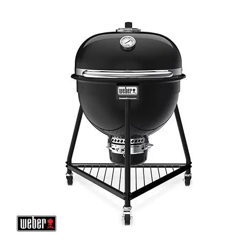 Угольный гриль Weber Summit Kamado E6 черный 61 см