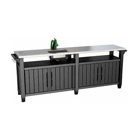 Стол для барбекю Keter Unity Chef 415L графит
