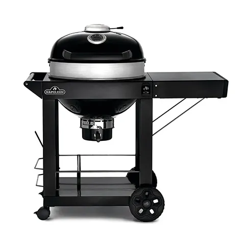Угольные грили Napoleon  WhoGrill Угольный гриль Napoleon PRO22K-CART-3 черный 57 см
