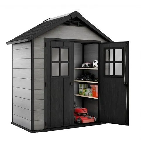 Пластиковый сарай Keter Oakland 754 серый