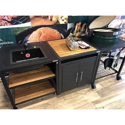 Столы и подставки  WhoGrill Модуль мойка со смесителем для модульной системы Big Green Egg