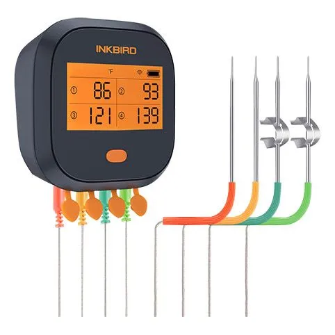  WhoGrill Цифровой термометр Wi-Fi InkBird IBBQ-4T
