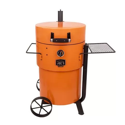 Угольный гриль коптильня Oklahoma Joe's Drum Bronco PRO