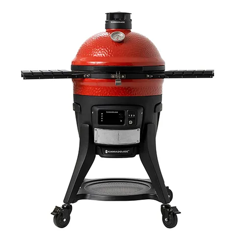 Керамический гриль Kamado Joe Konnected Joe красный 46 см