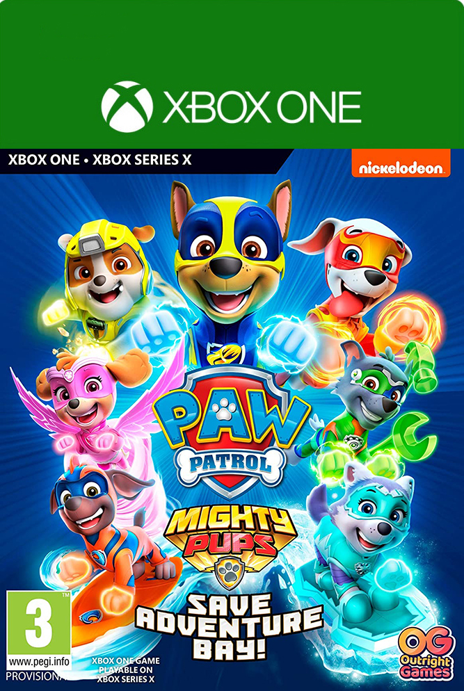 Приключения  1С Интерес Paw Patrol. Mighty Pups Save Adventure Bay [Xbox One, Цифровая версия] (Цифровая версия)