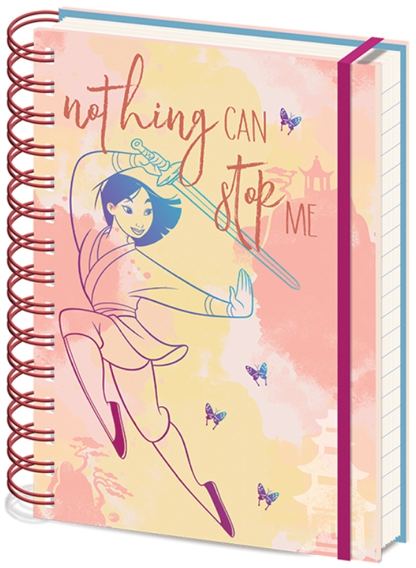 Блокноты, скетчбуки Блокнот Mulan: Nothing Can Stop Me A5