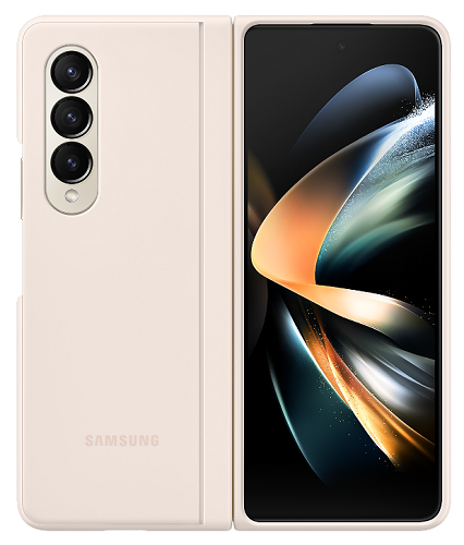 Чехол-накладка Samsung Fold4 EF-MF936CUEGRU песочный Slim Standing Cover