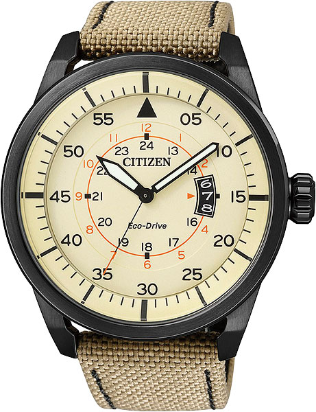 Японские мужские часы в коллекции Eco-Drive Citizen