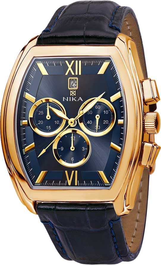 Золотые мужские часы в коллекции Celebrity Ника