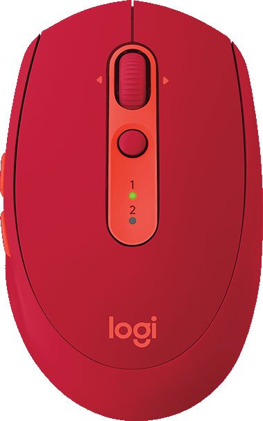   Alt Del Мышь беспроводная Logitech M590 Multi-Device Silent, Wireless/Bluetooth, 1000dpi, Красный 910-005199