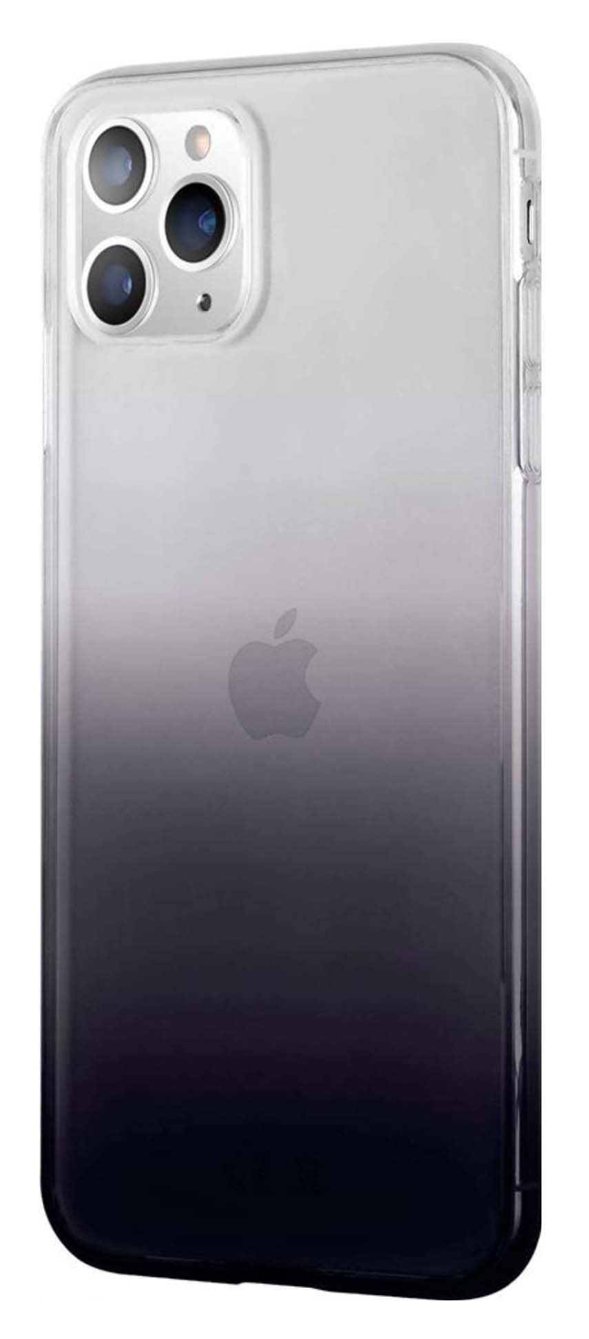   Alt Del Чехол-накладка LuxCase для смартфона Apple iPhone 11 Pro Max, Термопластичный полиуретан, Прозрачный (Черный градиент), 64502