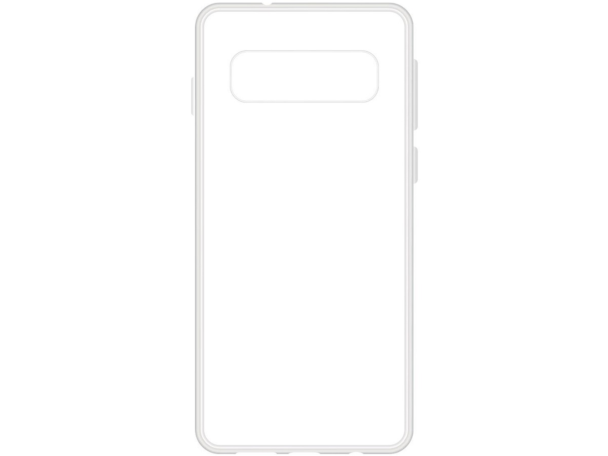  Чехол-накладка Red Line iBox Crystal для смартфона Samsung Galaxy S10, Силикон, Прозрачный  УТ000017175