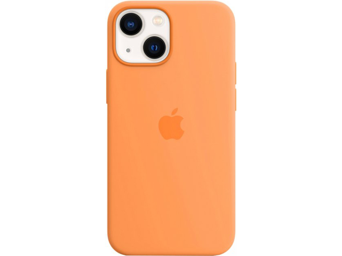 Чехол-накладка Apple Silicone Case with MagSafe Marigold для iPhone 13 mini Силикон, Весенняя мимоза MM1U3ZE/A