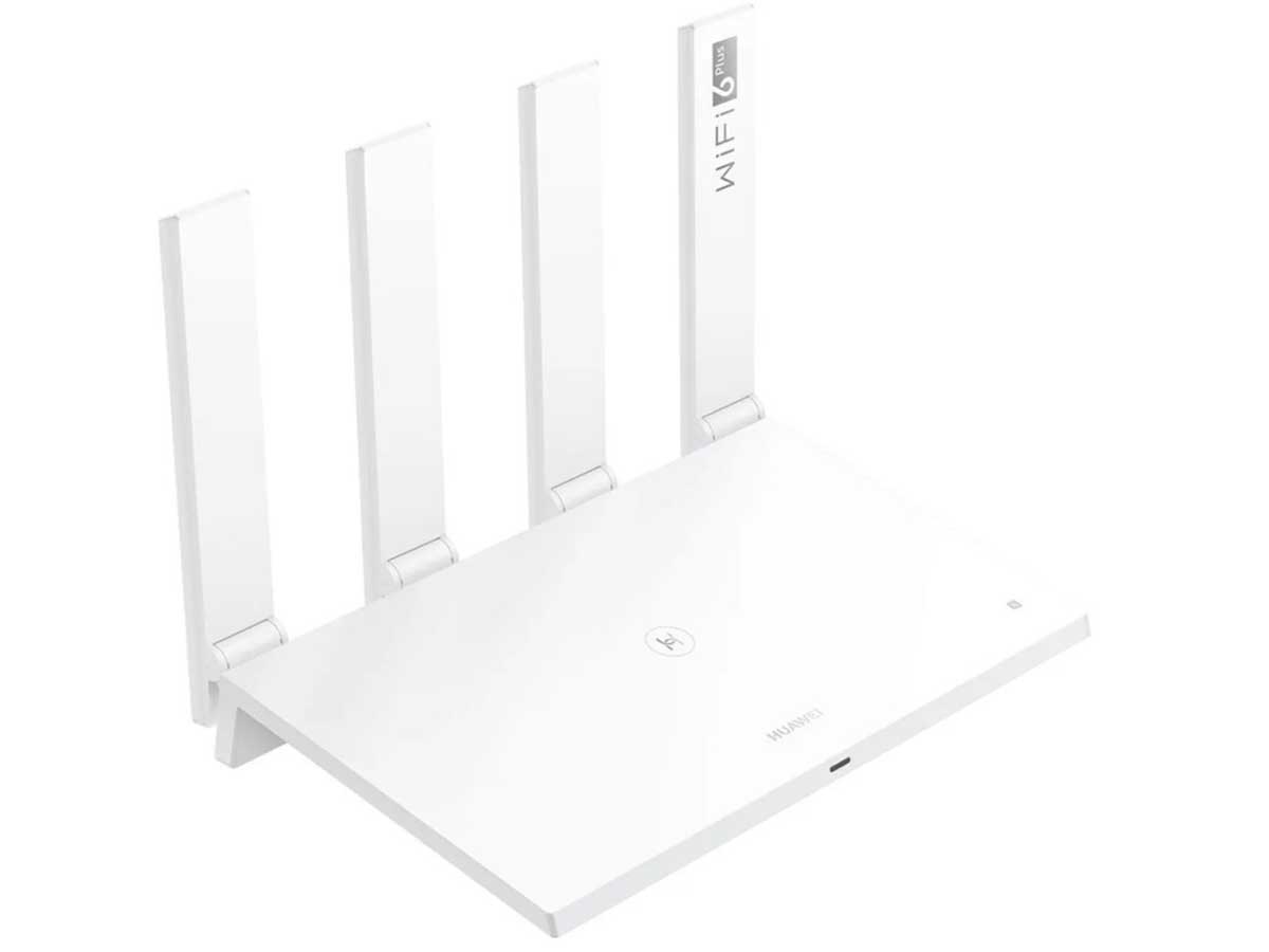 Маршрутизатор (роутер) Huawei AX3 Quad Core WS7200, 100/1000, 3xLAN, 1xWAN, WiFi 802.11ax до 2976  Мбит/с (2,4 и 5 ГГц), Белый 53037711