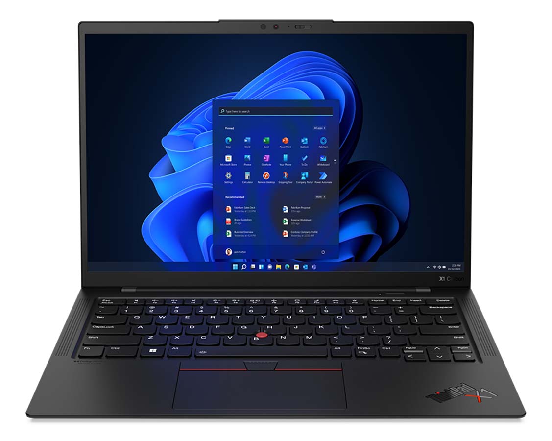  Ноутбук Lenovo ThinkPad X1 Carbon Gen 10 21CB006URT (14, Core i7 1260P, 32Gb/ SSD 512Gb, Iris Xe Graphics eligible) Черный