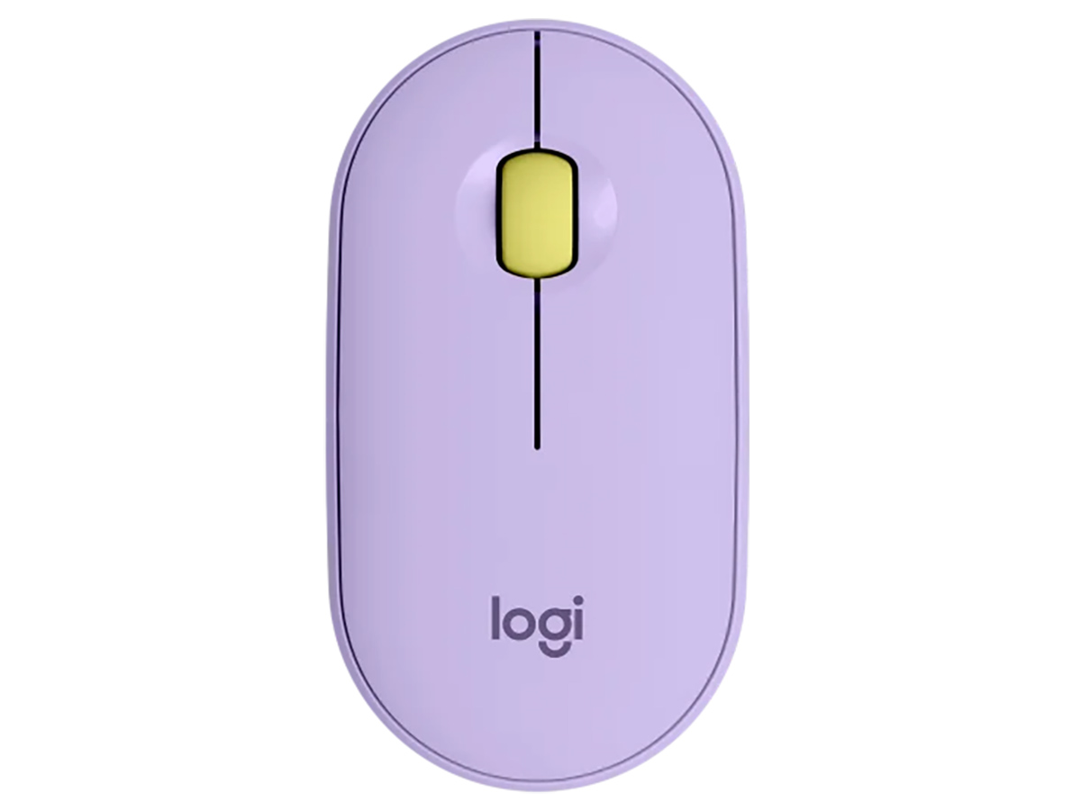   Alt Del Мышь беспроводная Logitech Pebble M350, 1000dpi, Bluetooth, Wireless/USB, Фиолетовый, 910-006654