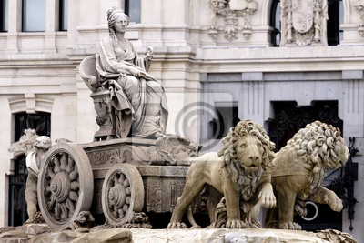 Cibeles Фонтан, 30×20 см, на бумаге