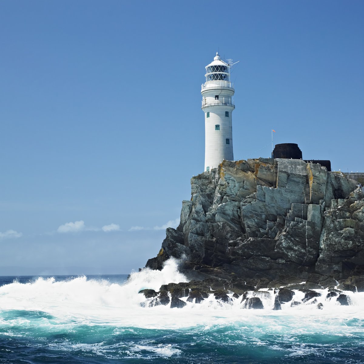 Маяк, Fastnet Рок, графство Корк, Ирландия, 20×20 см, на бумаге