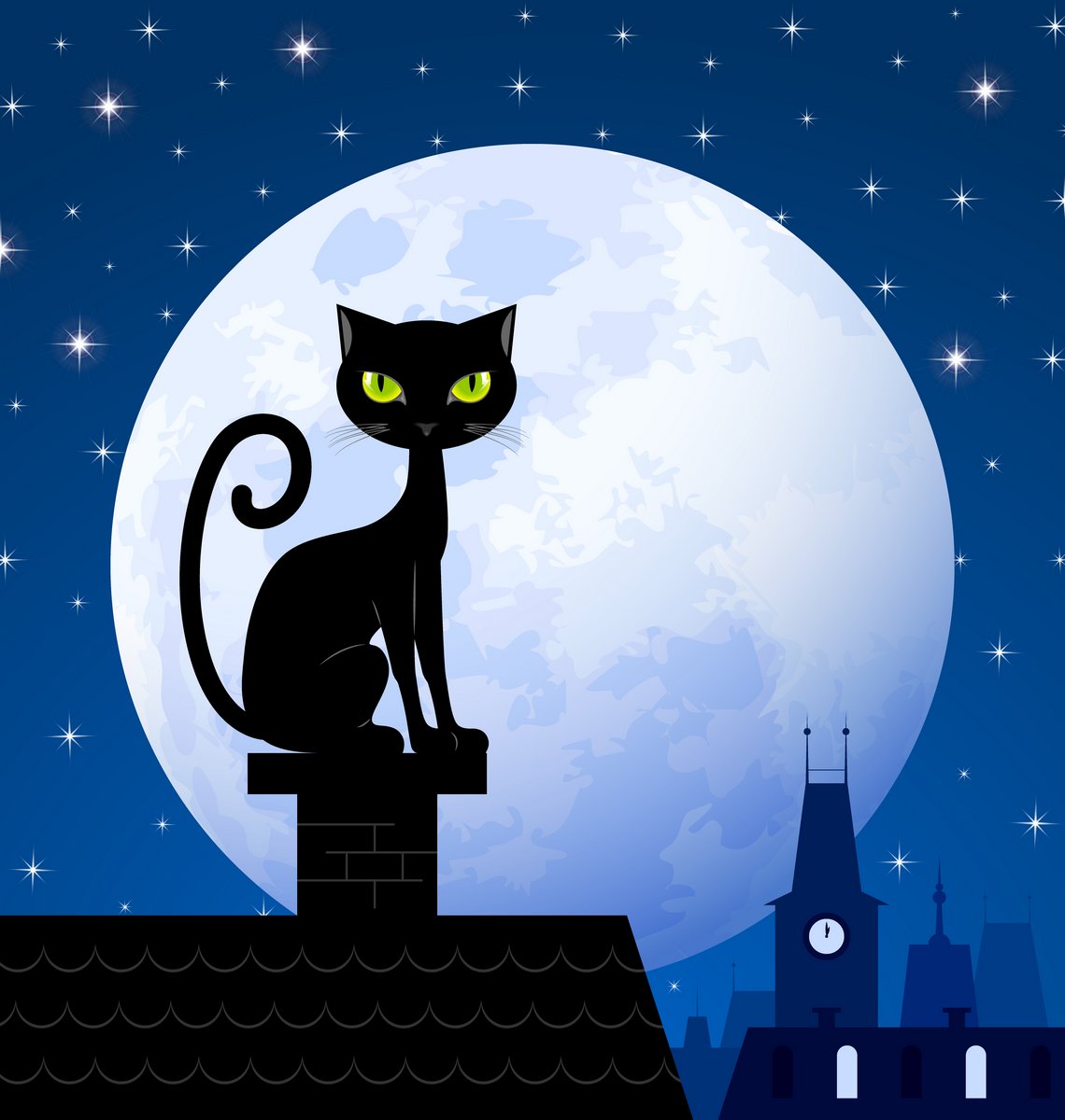 Лунный кот мультфильм